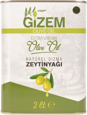 2 LT Soğuk Sıkım Naturel Sızma Zeytinyağı (Max.0,7 dizem)